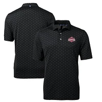 Men's Cutter & Buck Ohio State Buckeyes College Football Playoff 2024 National Champions Virtue Eco Pique Tile Print Recycled Polo
