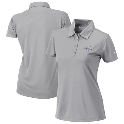 Women's Columbia Washington Capitals Omni-Wick Birdie Polo