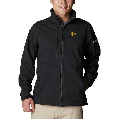 Men's Columbia Black Chicago Blackhawks Ascender II Full-Zip Jacket