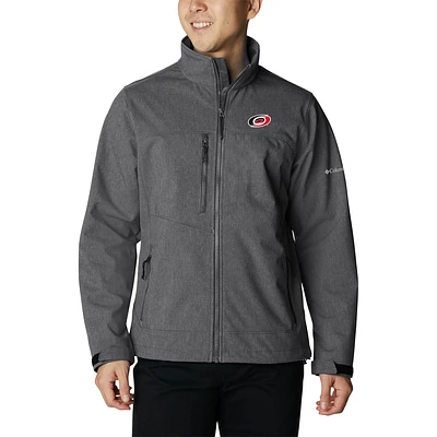 Men's Columbia Gray Carolina Hurricanes Ascender II Full-Zip Jacket