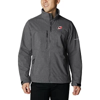 Men's Columbia Gray Carolina Hurricanes Ascender II Full-Zip Jacket