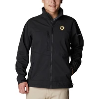 Men's Columbia Black Boston Bruins Ascender II Full-Zip Jacket
