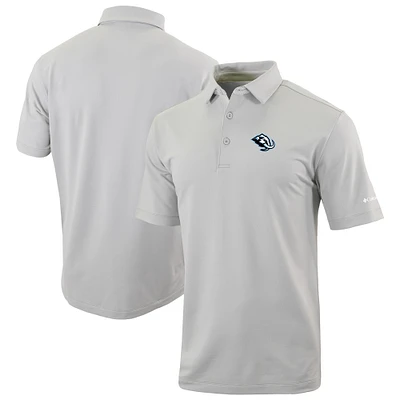 Men's Columbia  Gray Utah Hockey Club Even Lie Omni-Wick Polo