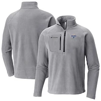 Men's Columbia  Gray St. Louis Blues Fast Trek III Raglan Half-Zip Fleece Jacket