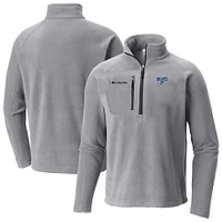 Men's Columbia  Gray St. Louis Blues Fast Trek III Raglan Half-Zip Fleece Jacket