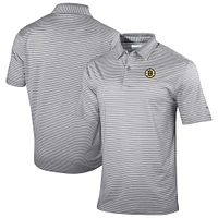 Men's Columbia  Gray Boston Bruins Golden Hills Omni-Wick Polo