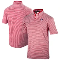 Men's Columbia Washington Capitals Golden Hills Omni-Wick Polo