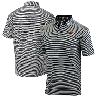 Men's Columbia Calgary Flames Golden Hills Omni-Wick Polo