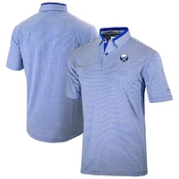 Men's Columbia  Royal Buffalo Sabres Golden Hills Omni-Wick Polo