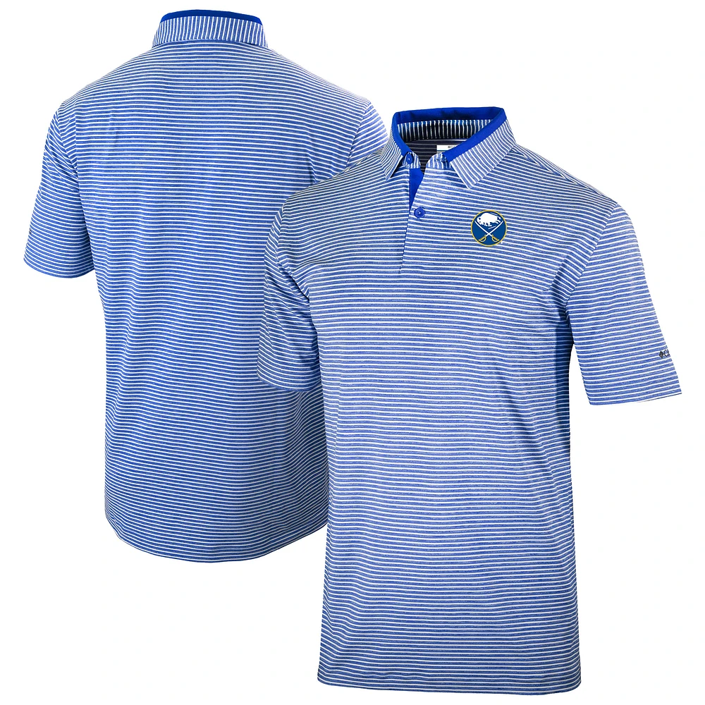 Men's Columbia Royal Buffalo Sabres Golden Hills Omni-Wick Polo