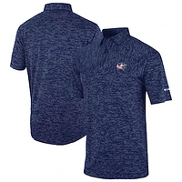 Men's Columbia  Navy Columbus Blue Jackets Heading Out Polo
