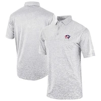 Men's Columbia  Gray Columbus Blue Jackets Heading Out Polo