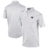 Men's Columbia  Gray Columbus Blue Jackets Heading Out Polo
