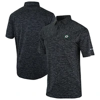 Men's Columbia  Black Dallas Stars Heading Out Polo