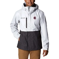Men's Columbia  White Colorado Avalanche Hikebound Omni-Tech Full-Zip Jacket