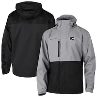 Men's Columbia  Black Philadelphia Flyers Hikebound Omni-Tech Full-Zip Jacket