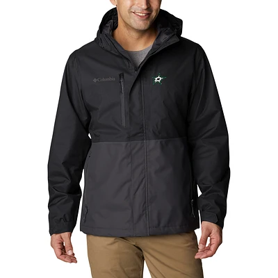Men's Columbia  Black Dallas Stars Hikebound Omni-Tech Full-Zip Jacket