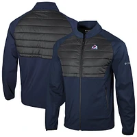 Men's Columbia  Navy Colorado Avalanche The Element Full-Zip Omni-Wick Jacket