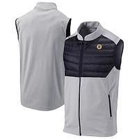 Men's Columbia  Gray Boston Bruins The Element Omni-Wick Full-Zip Vest