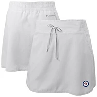 Women's Columbia  White Winnipeg Jets Lakewood Pines Omni-Wick Skort