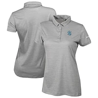 Women's Columbia  Gray Seattle Kraken Omni-Wick Set II Polo