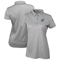 Women's Columbia  Gray Tampa Bay Lightning Omni-Wick Set II Polo