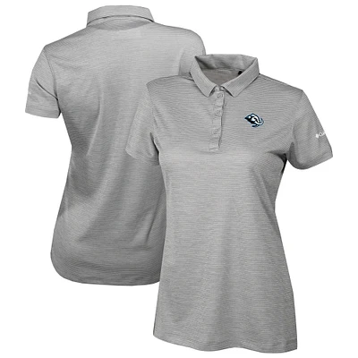 Women's Columbia  Gray Utah Hockey Club Omni-Wick Set II Polo