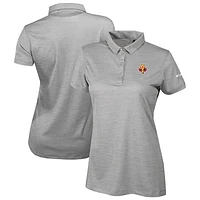 Women's Columbia  Gray Calgary Flames Omni-Wick Set II Polo