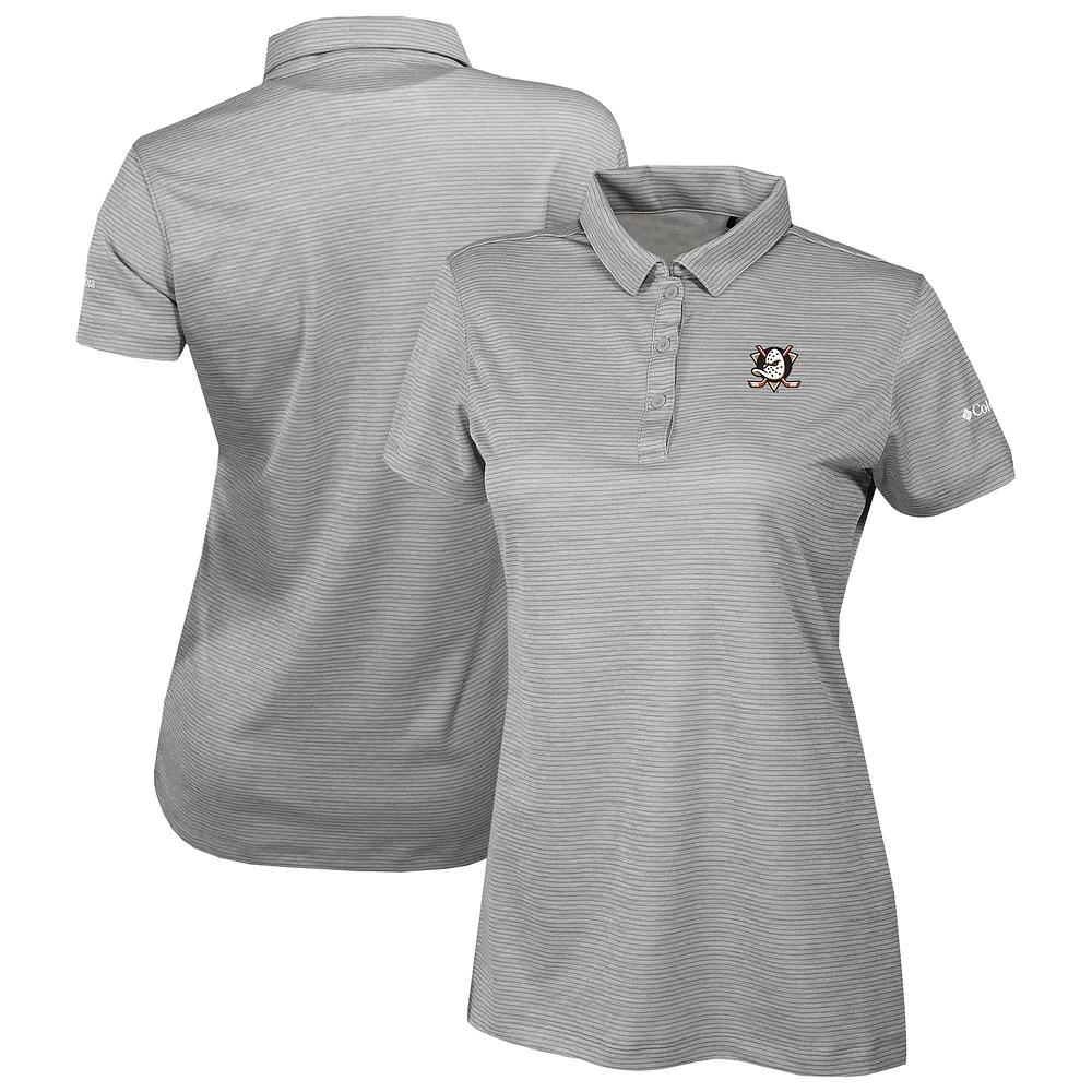 Women's Columbia Anaheim Ducks Omni-Wick Set II Polo
