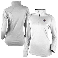 Women's Columbia  White Florida Panthers Shotgun Omni-Wick 2.0 Raglan Quarter-Zip Top