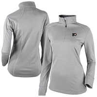 Women's Columbia Philadelphia Flyers Shotgun Omni-Wick 2.0 Raglan Quarter-Zip Top