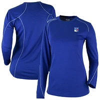 Women's Columbia  Blue New York Rangers Shotgun Omni-Wick Raglan Long Sleeve T-Shirt