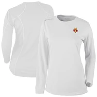 Women's Columbia Calgary Flames Shotgun Omni-Wick Raglan Long Sleeve T-Shirt