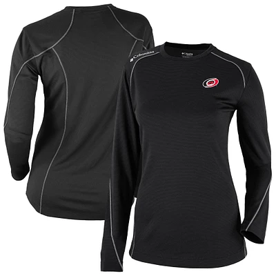 Women's Columbia Carolina Hurricanes Shotgun Omni-Wick Raglan Long Sleeve T-Shirt