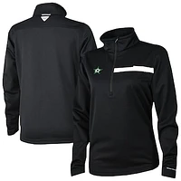 Women's Columbia Dallas Stars Skiff Guide Fleece Omni-Shade Quarter-Zip Jacket