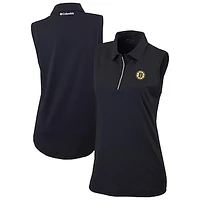 Women's Columbia  Black Boston Bruins Tend the Ball Omni-Wick Tank Top