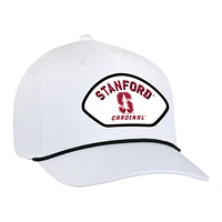 Men's Ahead  White Stanford Cardinal Alto Rope Adjustable Hat
