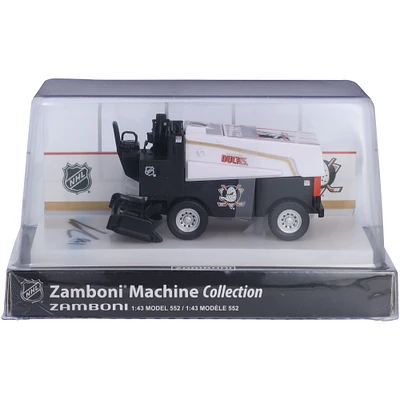 Leo Carlsson Anaheim Ducks Autographed 1:43 Scale Die-Cast Zamboni