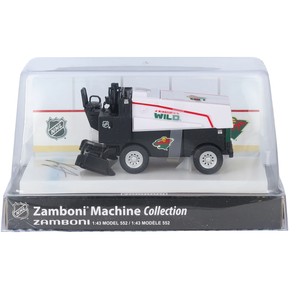 Kirill Kaprizov Minnesota Wild Autographed 1:43 Scale Die-Cast Zamboni