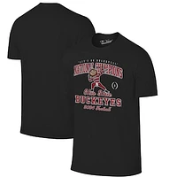 Men's  Black Ohio State Buckeyes College Football Playoff 2024 National Champions Mascot T-Shirt