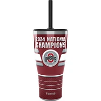 Tervis Scarlet Ohio State Buckeyes College Football Playoff 2024 National Champions 24oz. Stainless Steel Tumbler