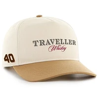 Men's '47  Cream/Tan Justin Allgaier Traveller Whiskey Triple Hit Hitch Adjustable Hat