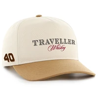 Men's '47  Cream/Tan Justin Allgaier Traveller Whiskey Triple Hit Hitch Adjustable Hat