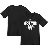 Preschool Nike  Black Philadelphia Eagles Super Bowl LIX Champions Parade T-Shirt