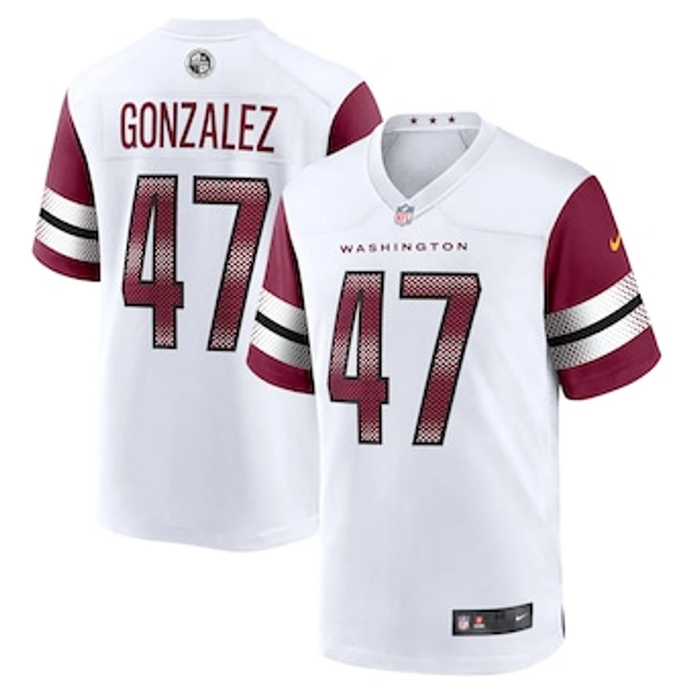 Men's Nike Zane Gonzalez Washington Commanders Game Jersey