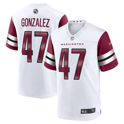 Men's Nike Zane Gonzalez Washington Commanders Game Jersey