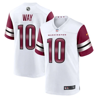 Men's Nike Tress Way  White Washington Commanders Game Jersey