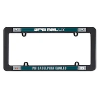 WinCraft Philadelphia Eagles 2024 NFC Champions Thin Rim Plastic License Plate Frame