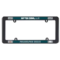 WinCraft Philadelphia Eagles 2024 NFC Champions Thin Rim Plastic License Plate Frame