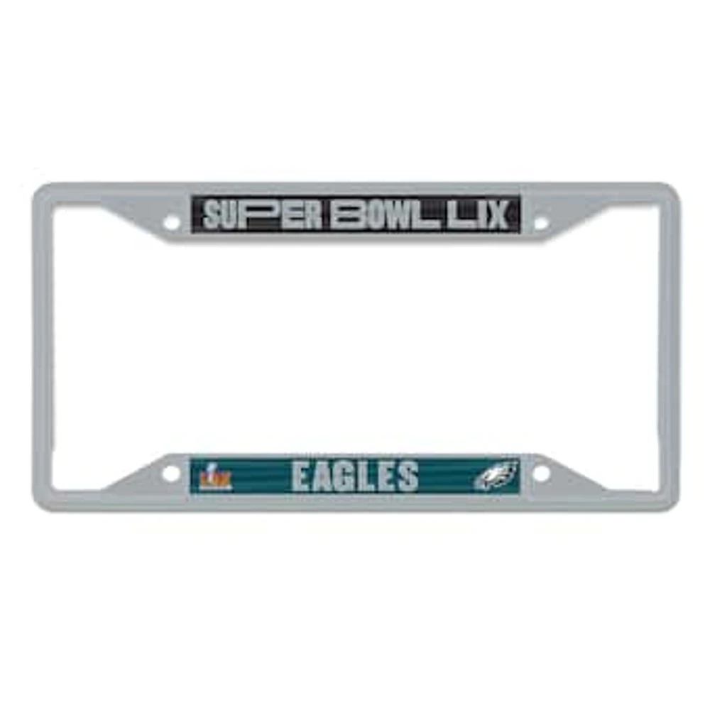 WinCraft Philadelphia Eagles Super Bowl LIX Laser Cut Metal License Plate Frame